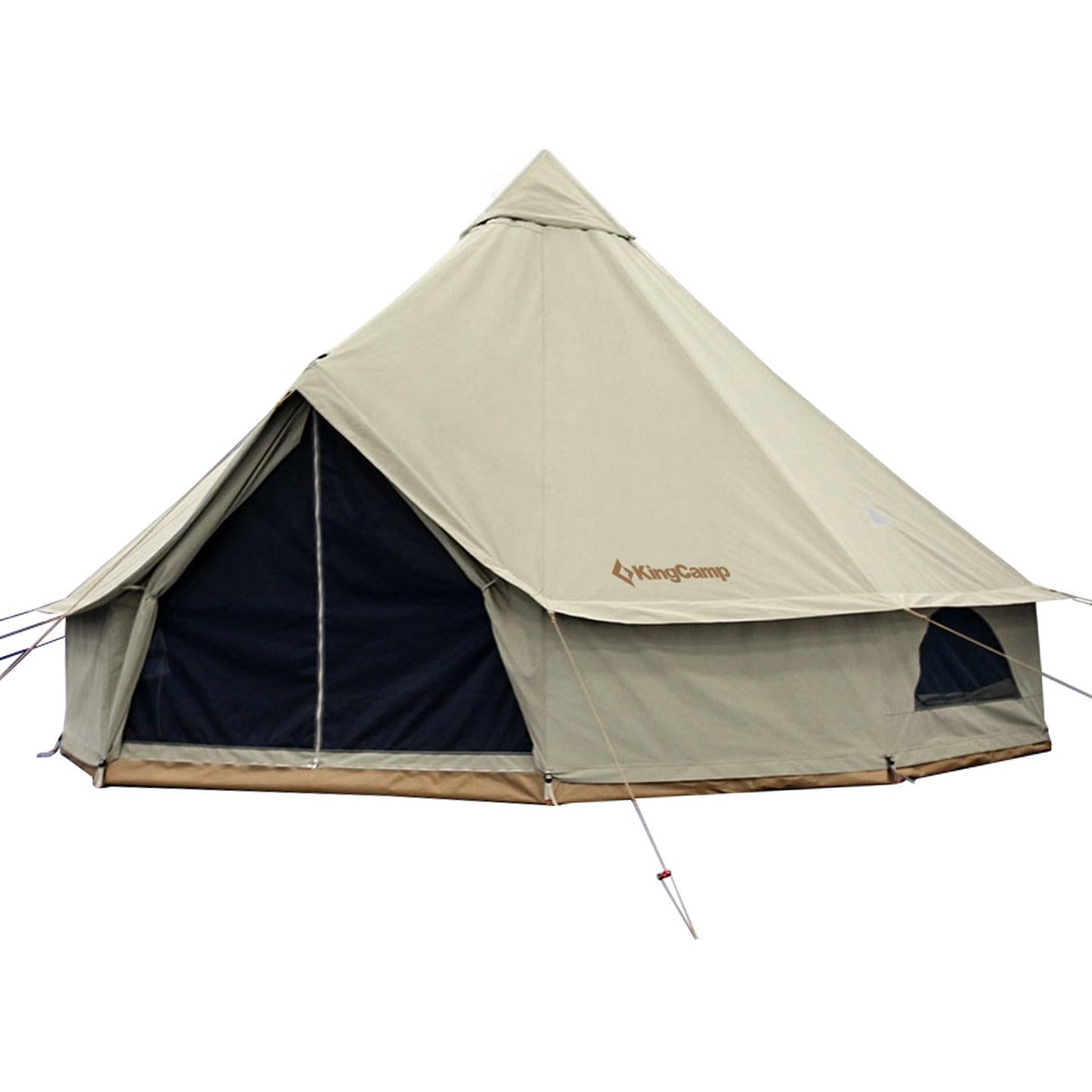 Khan 8 Person 4-Season Glamping Bell Camping Tent