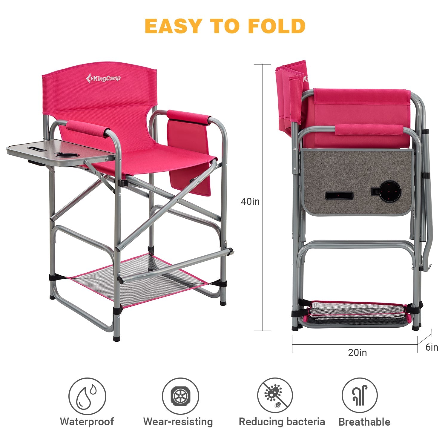 Extra tall folding online chair