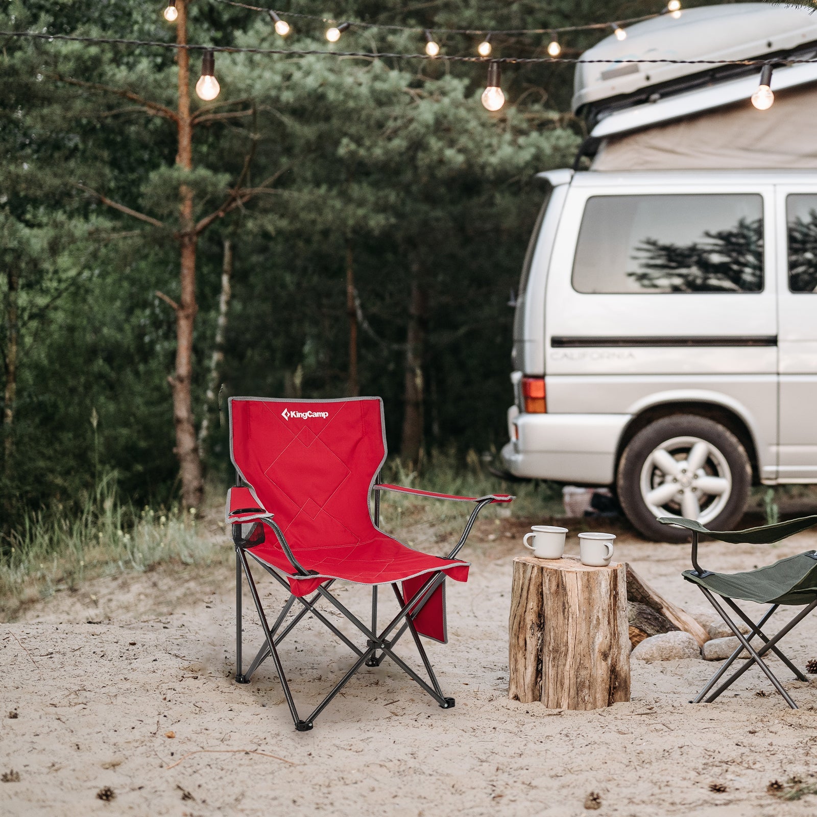 Ultralight folding outlet chair