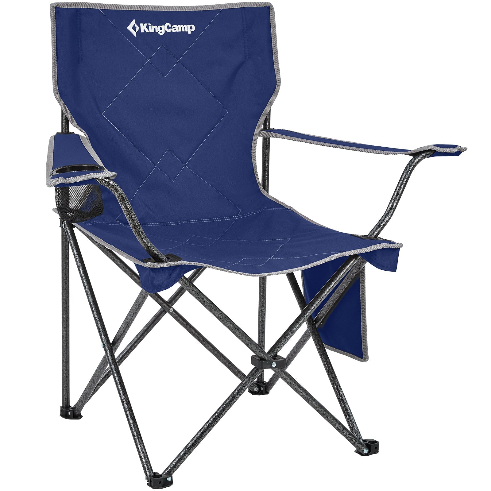 Blue camping chairs hot sale